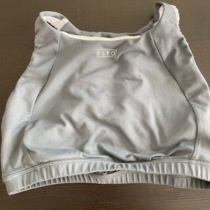 Gray Large Fleo Bra